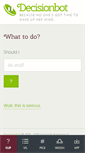 Mobile Screenshot of decisionbot.org